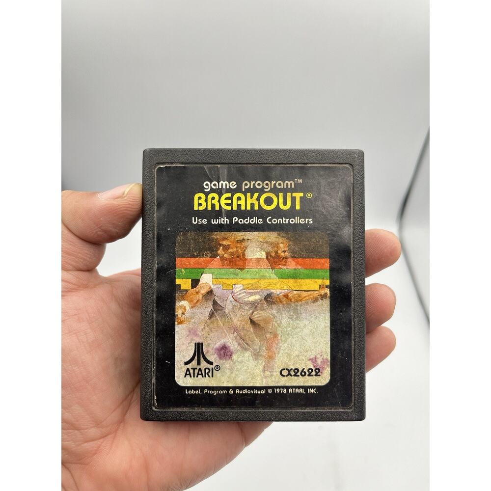 Breakout (Atari 2600) tested Game Cartridge Only